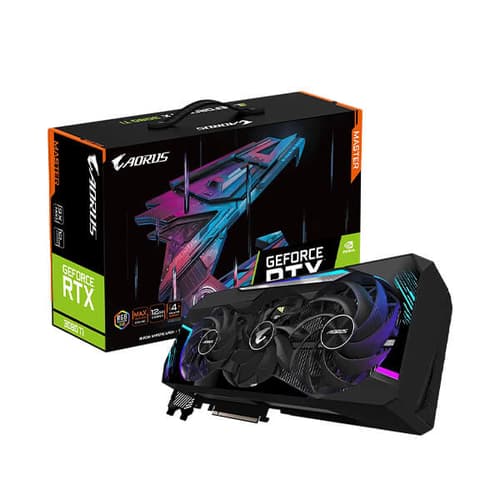Gigabyte Aorus RTX 3080 Ti Master LHR 12GB Gaming Graphics Card